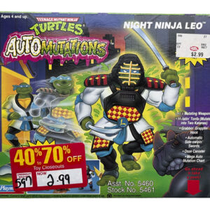 Teenage Mutant Ninja Turtles AutoMutations Night Ninja Leo, Playmates 1993