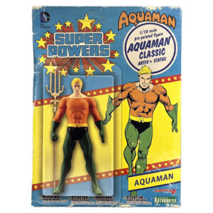 DC Comics Super Powers 1/10 scale pre-painted Aquaman Classic ARTFX+ Statue, Kotobukiya 2016