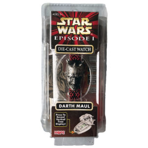 Star Wars Episode 1 Darth Maul Die-Cast Watch, Hope Industries 1999