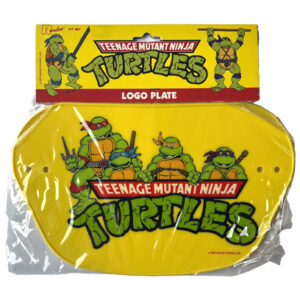 Teenage Mutant Ninja Turtles Bike / Fiets Logo Plate, Mirage Studios 1989