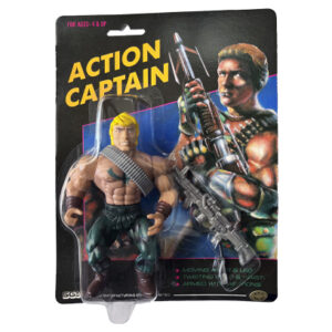 Action Captain #1 (Arnold Schwarzenegger Commando Knockoff Bootleg), Sungold 1985