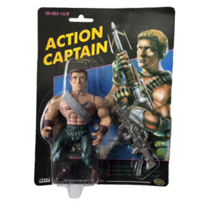 Action Captain #2 (Arnold Schwarzenegger Commando Knockoff Bootleg), Sungold 1985