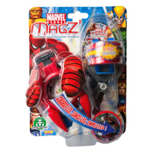 Marvel Heroes MAGZ' / Magnetic Xtreme Discs Spider-Man Launcher Starter Pack with 10 Magz', Giochi Preziosi / Vivid 2005