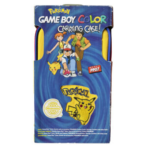 Pokémon Pikachu Game Boy Color Carrying Case Model PP07, Nintendo 2000