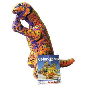 Color-Dinos T-Rex Neon Color Plush / Knuffel, Simba Toys 90s