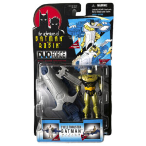The Adventures of Batman & Robin DUO FORCE Cycle Thruster Batman Action Figure, Kenner 1996