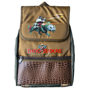 Dino Riders Monoclonius Backpack / Rugzak, Tyco 1989