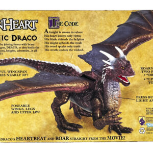 Dragonheart Electronic Draco With Lights & Sounds, Kenner 1996