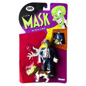 The Mask From Zero To Hero Belly Bustin' Mask & Milo, Kenner 1996