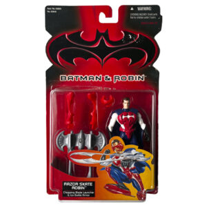 Batman & Robin Razor Skate Robin Chopping Blade Launcher & Ice Battle Armor, Kenner 1997