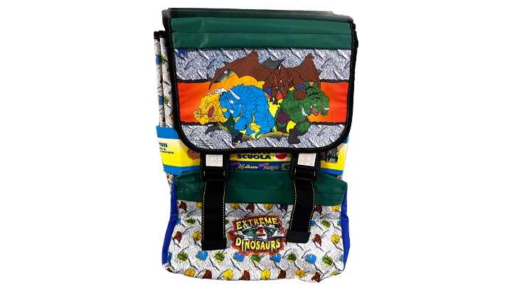 Extreme Dinosaurs Backpack / Rugzak / Tas, 1998 Bohbot / Mattel