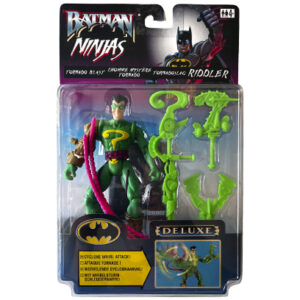Batman Ninjas Tornado Blast Riddler with Cyclone Whirl Attack, Hasbro 1998