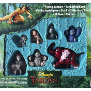 Disney's Tarzan - Young Tarzan Collectible Giftset with 7 Figures, Mattel 1999