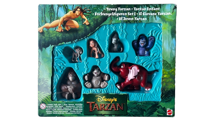 Disney's Tarzan - Young Tarzan Collectible Giftset with 7 Figures, Mattel 1999