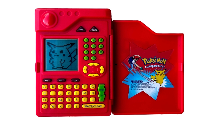 Pokemon Electronic Pokedex (Italiaanse versie), Tiger / Hasbro 1999