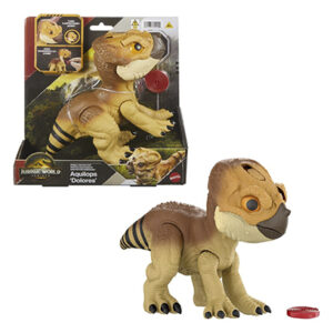 Jurassic World: Rebirth Interactive Action Figure Aquilops Dolores 13 cm, Mattel 2025