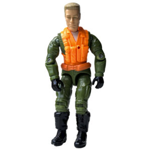 Street Fighter Paratrooper Guile (Los Figuur), Hasbro 1994