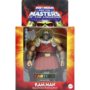 He-Man and The Masters of the Universe Deluxe Action Figure Ram Man (200X) Cartoon Collection 14 cm, Mattel