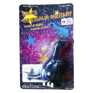 Space Dinosaur Military Wind Up Series & Jumping Action #1 (Dinobots Bootleg / KO), 80s