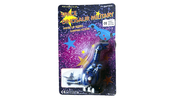 Space Dinosaur Military Wind Up Series & Jumping Action #1 (Dinobots Bootleg / KO), 80s