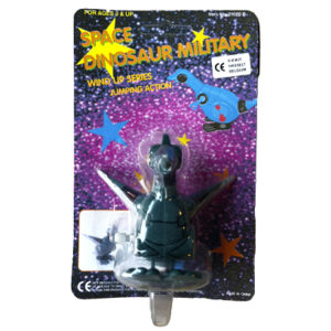 Space Dinosaur Military Wind Up Series & Jumping Action #2 (Dinobots Bootleg / KO), 80s